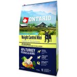 Ontario Mini Weight Control Turkey & Potatoes 6,5 kg – Sleviste.cz