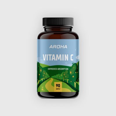 Aroha Vitamin C 90 kapslí – Hledejceny.cz