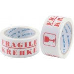 Lepicí páska s textem - 50 mm x 66 m / křehké – Zboží Živě