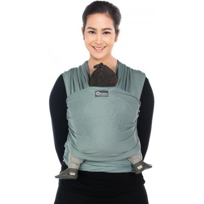 Babylonia Tricot Slen Organic B Silver modrá – Zboží Dáma