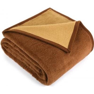 Bellatex deka Kira Plus čokoládová a oříšková 150x200 – Sleviste.cz