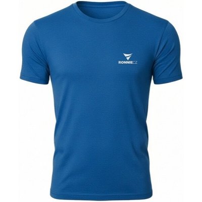 Ronnie Triko Classic modré s bílým logem modré – Zbozi.Blesk.cz