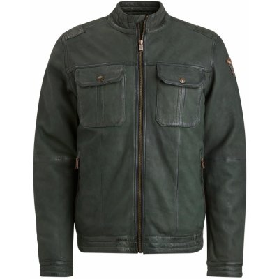 PME Legend pánská kožená bunda PLJ2408714 – Zboží Mobilmania
