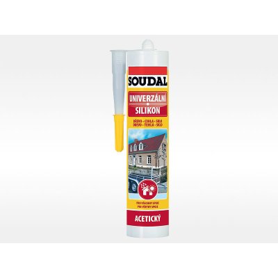 SOUDAL univerzální silikon 310g bílý – Zboží Mobilmania