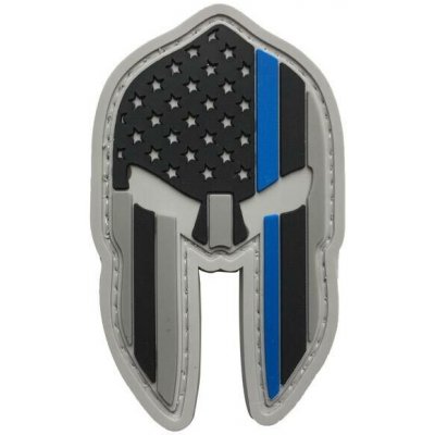 WARAGOD Nášivka 3D US Spartan Helmet blue line 7x4.2cm – Hledejceny.cz