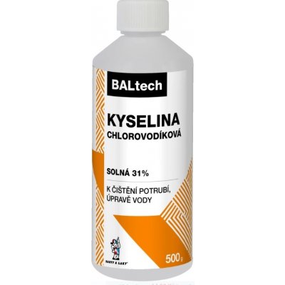BALtech Kyselina chlorovodíková solná 0,5 l – Zboží Dáma