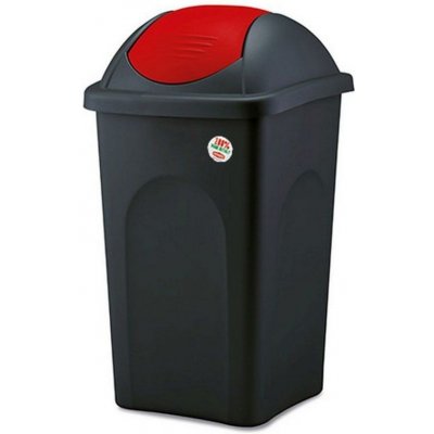 A-Z Reklama CZ Odpadkový koš na tříděný odpad 60 l MULTIPAD Červené víko