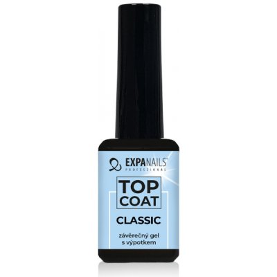 Expa nails expanails uv led gel závěrečný top coat classic 11 ml – Zboží Dáma
