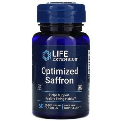 Life Extension Optimized Saffron with Satiereal 60 vegetariánské kapsle