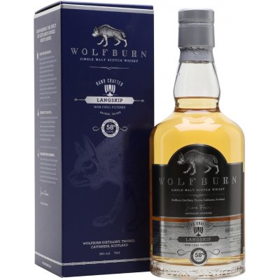 Wolfburn Langskip 58% 0,7 l (karton) – Zboží Dáma