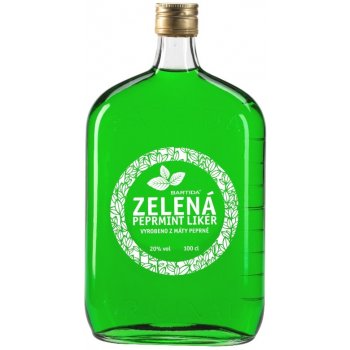 Bartida Zelená Peprmint 1 l (holá láhev)