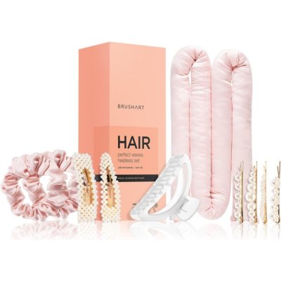 BrushArt Hair set na natáčení vlasů + sponky do vlasů + gumičky do vlasů