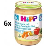 HiPP Mini těstoviny s aljašskou treskou v máslové zelenině 6 x 190 g – Zboží Mobilmania