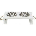 Trixie BE NORDIC 2 × 0,4 l 14 cm 38 × 18 × 10 cm nerez – Zboží Dáma