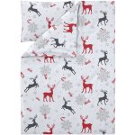 LIVARNO fleece povlečení sob/bílá 140x200 70x90 – Zboží Mobilmania