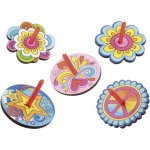 Goki Drobné hračky Káča dřevěná Power Flower 1ks – Zboží Mobilmania