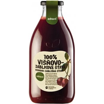 Zdravo Organic Šťáva višeň - jablko 100% 0,75 l