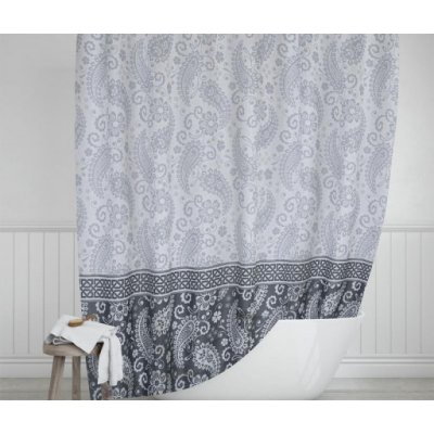 Bellatex Koupelnové závěsy - šedý kašmír - 180x200 cm – Hledejceny.cz