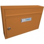 Poštovní schránka G-01 - pro zazdění s orámováním - lakovaná - RAL 7035 STR. - SVĚTLE ŠEDÁ – Hledejceny.cz