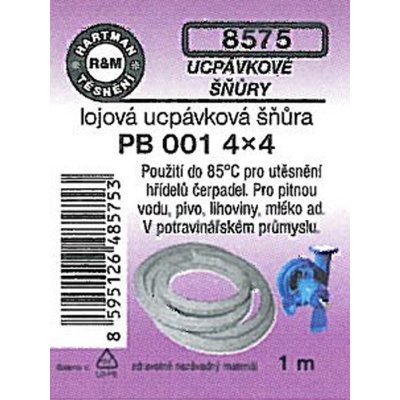 Lojová ucpávková šňůra 1 m, 4x4 mm – Sleviste.cz
