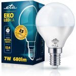 Eta EKO LEDka mini globe 7W, E14, neutrální bílá – Hledejceny.cz