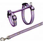 Trixie postroj pro kočku s vodítkem XL fialový 34 - 57 cm 13 mm – Zboží Dáma