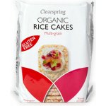Clearspring Celozrnné rýžové chlebíčky z hnědé rýže bez lepku BIO - VEGAN - vícezrnné - 130g – Zboží Dáma