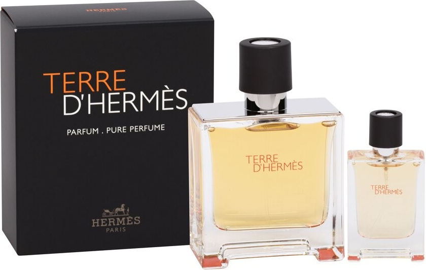 Hermes Terre D´Hermes Pure Perfume EDP 75 ml + EDP 15 ml dárková sada
