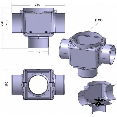 Filtria Samočistící filtr dešťové vody, filtr na dešťovou vodu do nádrže - Garden 110 L