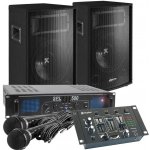Vonyx Complete Professional Karaoke 500W Set se zesilovačem, reproboxy a kabely – Zbozi.Blesk.cz
