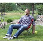 COLEMAN Kempingová židle KICKBACK CHAIR (červená) – Zboží Dáma