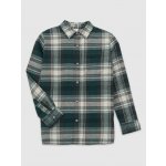 GAP dětská flanelová košile zelená – Zboží Dáma