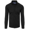 Pánská Košile Dstreet pánská elegantní košile černá DX2478