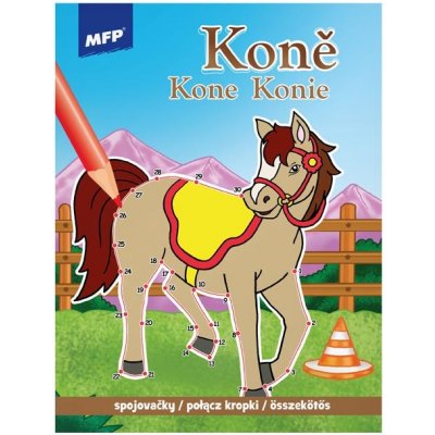 Omalovánky MFP A4 spojovačky Koně 210x276/32s 5301157 – Zbozi.Blesk.cz