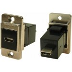 CLIFF Spojka DUALSLIM USB C zásuvka-zepředu,USB C zástrčka-zezadu – Sleviste.cz