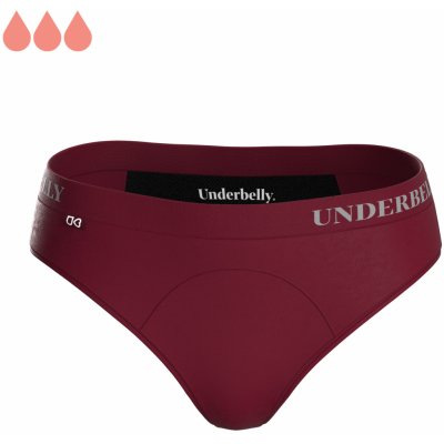 Underbelly menstruační kalhotky UNIVERS bordó bordó z polyamidu Pro střední až silnější menstruaci