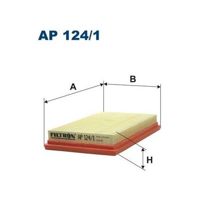 Vzduchový filtr Filtron AP124/1 – Hledejceny.cz
