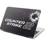 Sablio Samolepka na notebook Counter Strike 2 Průstřel - 29x20 cm – Zboží Živě