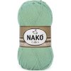 Příze Nako Calico Barva: zelená tmavší - 6553