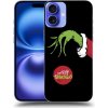 Pouzdro a kryt na mobilní telefon Apple Picasee silikonový černý obal pro Apple iPhone 16 Plus - Grinch