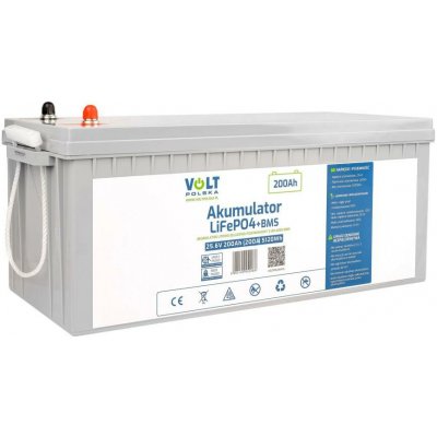VOLT POLSKA LiFePO4 25,6V 200Ah 200A + BMS – Sleviste.cz