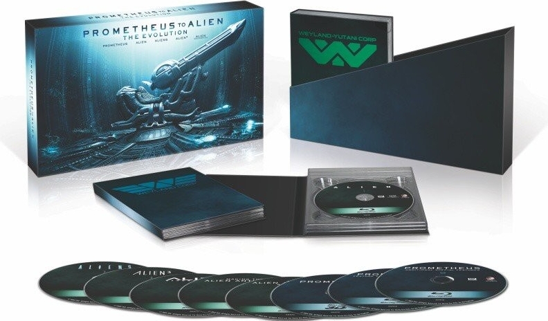 Prometheus to alien evolution speciální limitovaná sběratelská edice 9 BD