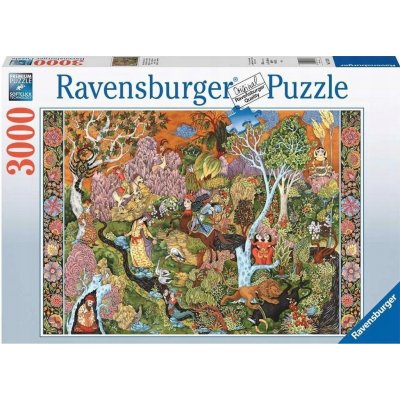 RAVENSBURGER Zahrada slunečních znamení 3000 dílků – Zboží Mobilmania