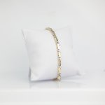 Lillian Vassago Exkluzivní článkový náramek v kombinovaném zlatě LLV31-GB123YW – Zboží Dáma