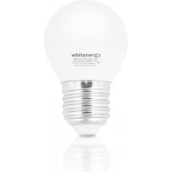 Whitenergy LED žárovka SMD2835 G45 E27 7W teplá bílá