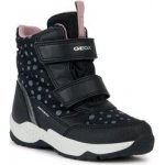 Geox sněhule J Sentiero Girl B Ab J36FVC 0MNNF C9244 Black Dk Silver – Zboží Dáma