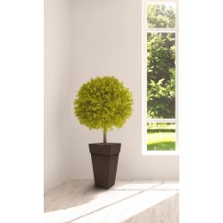 Gardino Květináč MELROSE 40 cm výška 51 cm hnědý