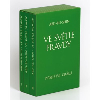 Ve světle Pravdy - Poselství Grálu - komplet 3 knihy – Zbozi.Blesk.cz