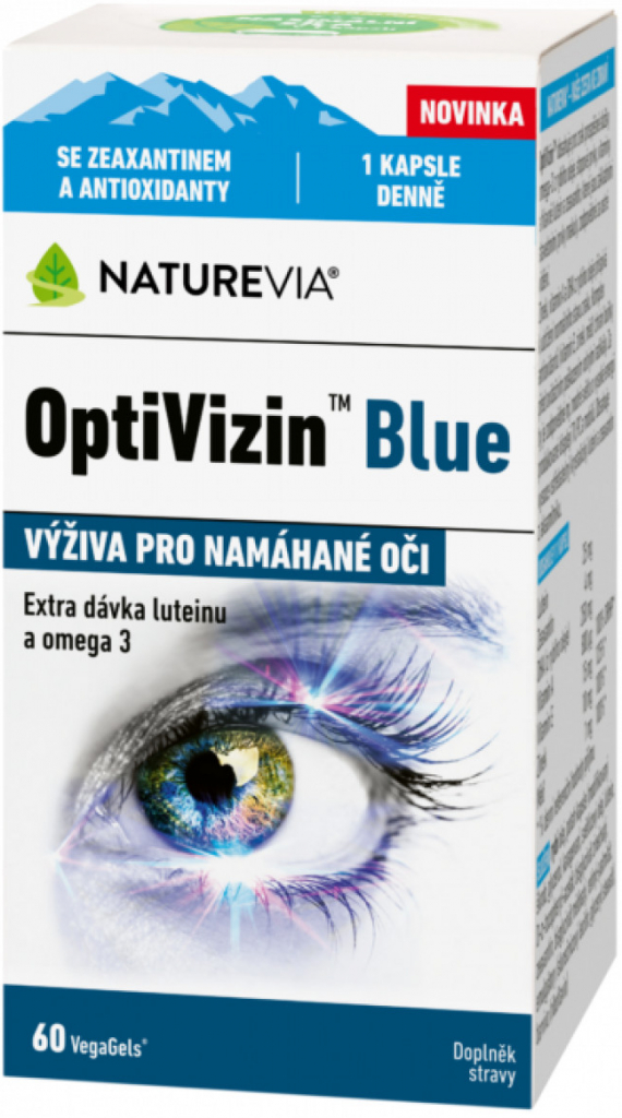 NatureVia OptiVizin Blue 60 kapslí