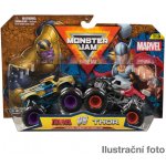 MONSTER JAM Spin Master sběratelský kovový model auta Monster TruckMarvelset 2 modelůassort1:64 – Sleviste.cz